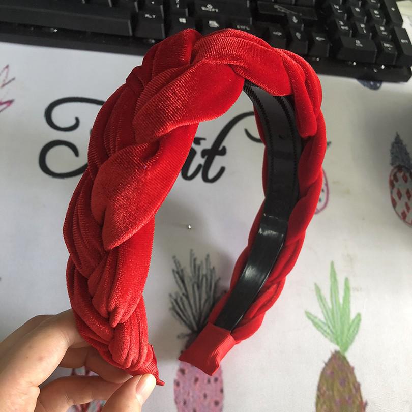 Cài tóc vải satin phong cách Hàn Quốc thời trang