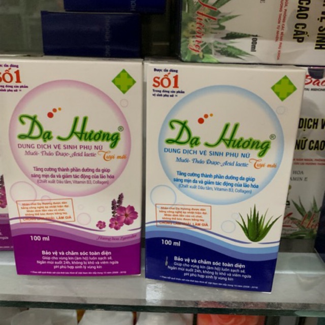 Dung Dịch Vệ Sinh Phụ Nữ Dạ Hương 100ml