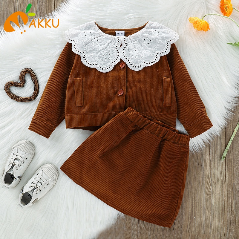 Đầm Xòe Cổ Búp Bê Xinh Xắn Cho Bé Gái Pekku