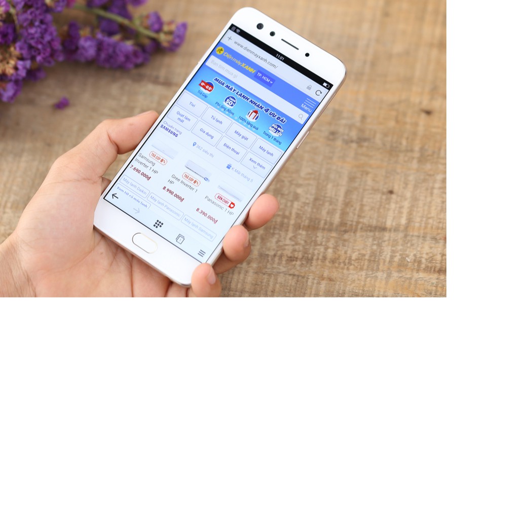 Kính cường lực 9D cho điện thoại OPPO F3 Full màn hình cao cấp