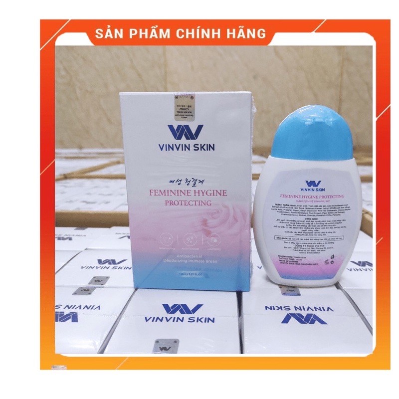 (Chính hãng ) DUNG DỊCH VỆ SINH PHỤ NỮ-VINVIN SKIN FEMININE HYGINE PROTECTING