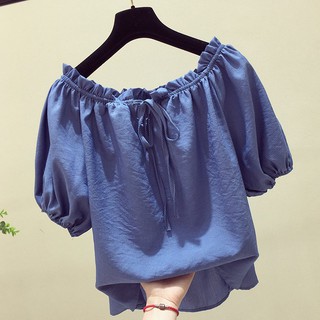 Áo voan tay phồng mẫu mới 2019 kiểu dáng xinh xắn thời trang cho nữ