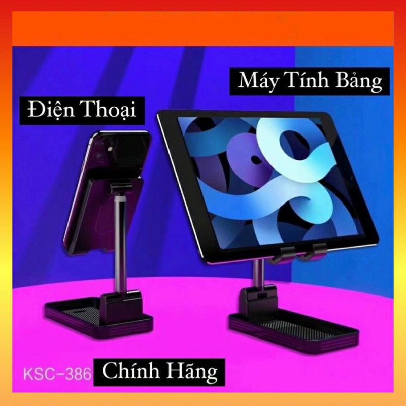 ĐẾ SẠC KHÔNG DÂY 10W KIÊM GIÁ ĐỠ ĐIỆN THOẠI ĐA NĂNG DÀNH CHO ĐIỆN THOẠI , IPAD KAKU KSC-386 CHÍNH HÃNG