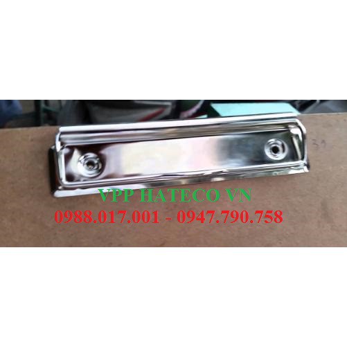 10  chiếc Kẹp trình ký Inox -  nẹp sắt - khóa trình ký - HÀNG LOẠI 1 bóng có đệm và móc treo
