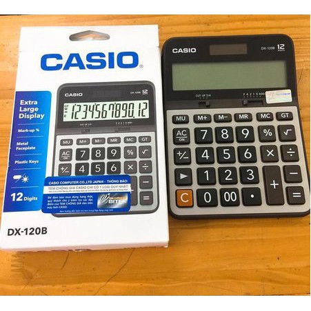 Máy Tính Casio MX - 12B (Chính Hãng Bảo Hành 2 Năm)