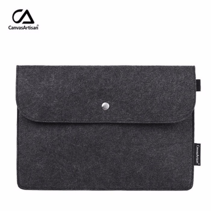 Túi chống sốc Laptop, Macbook Canvas Artisan 2 Ngăn Chính Hãng chống sốc 6 chiều