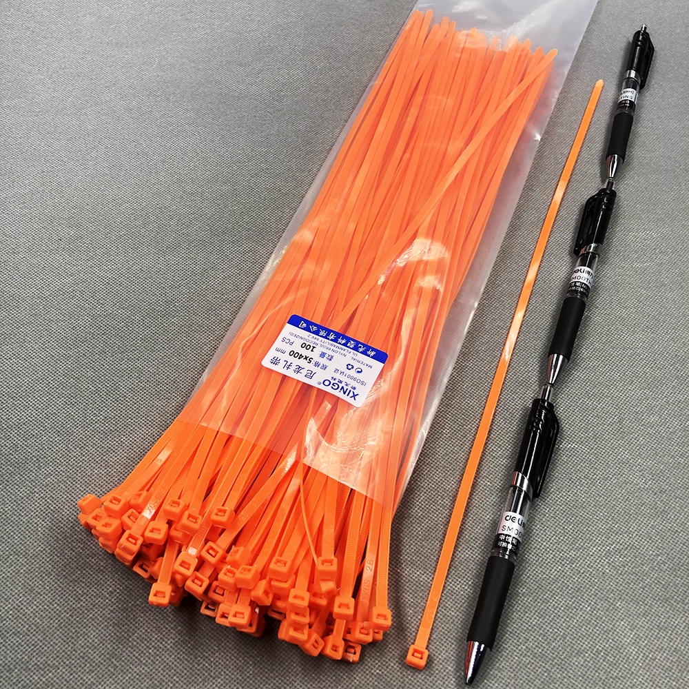 Dây thít nhựa lạt rút nhựa bó 20 cái 15cm dây thít chịu lực loại màu sắc