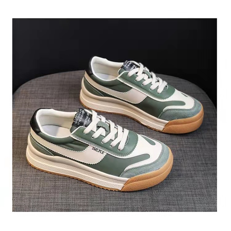 Giày Sneaker Cột Dây Bằng Vải canvas Nhiều Màu Sắc Thoáng Khí Thoải Mái Thời Trang Cho Nữ