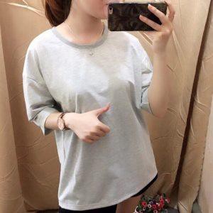 Áo ThunTrơn Tay Lở Thời Trang Nữ Dưới 55Kg