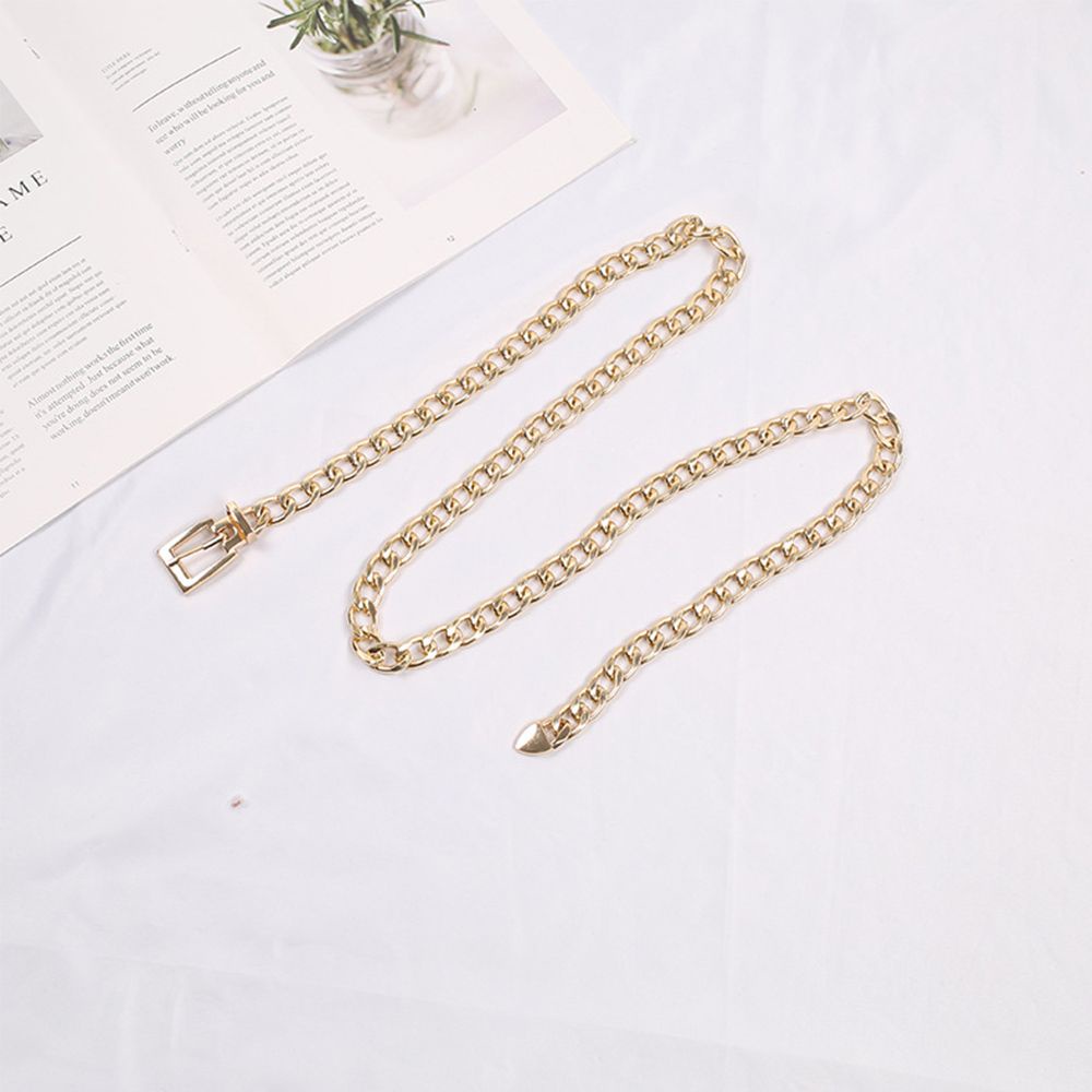 Chuỗi dây xích đeo thắt lưng quần loại khóa vuông/khóa tròn thời trang cho nam và nữ