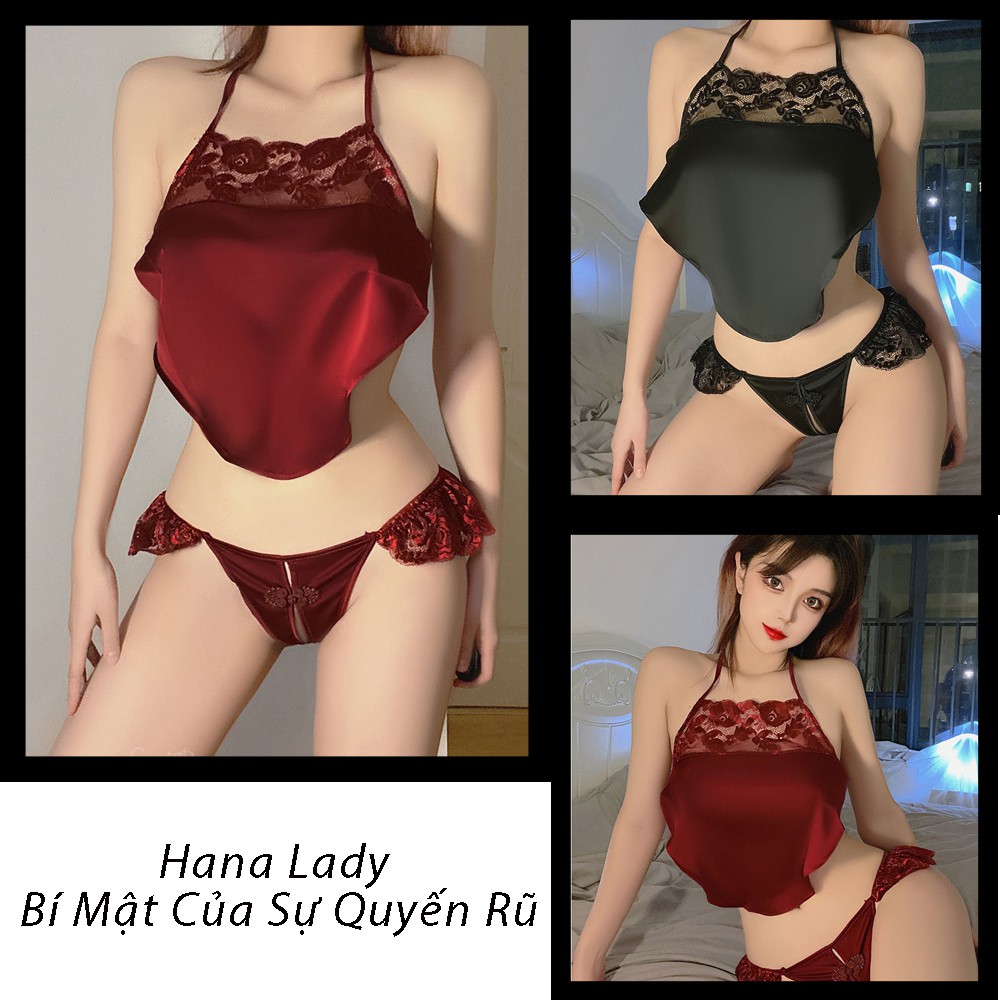 Cosplay sexy yếm lụa quyến rũ, đồ ngủ costume ren gợi cảm CP257 | BigBuy360 - bigbuy360.vn