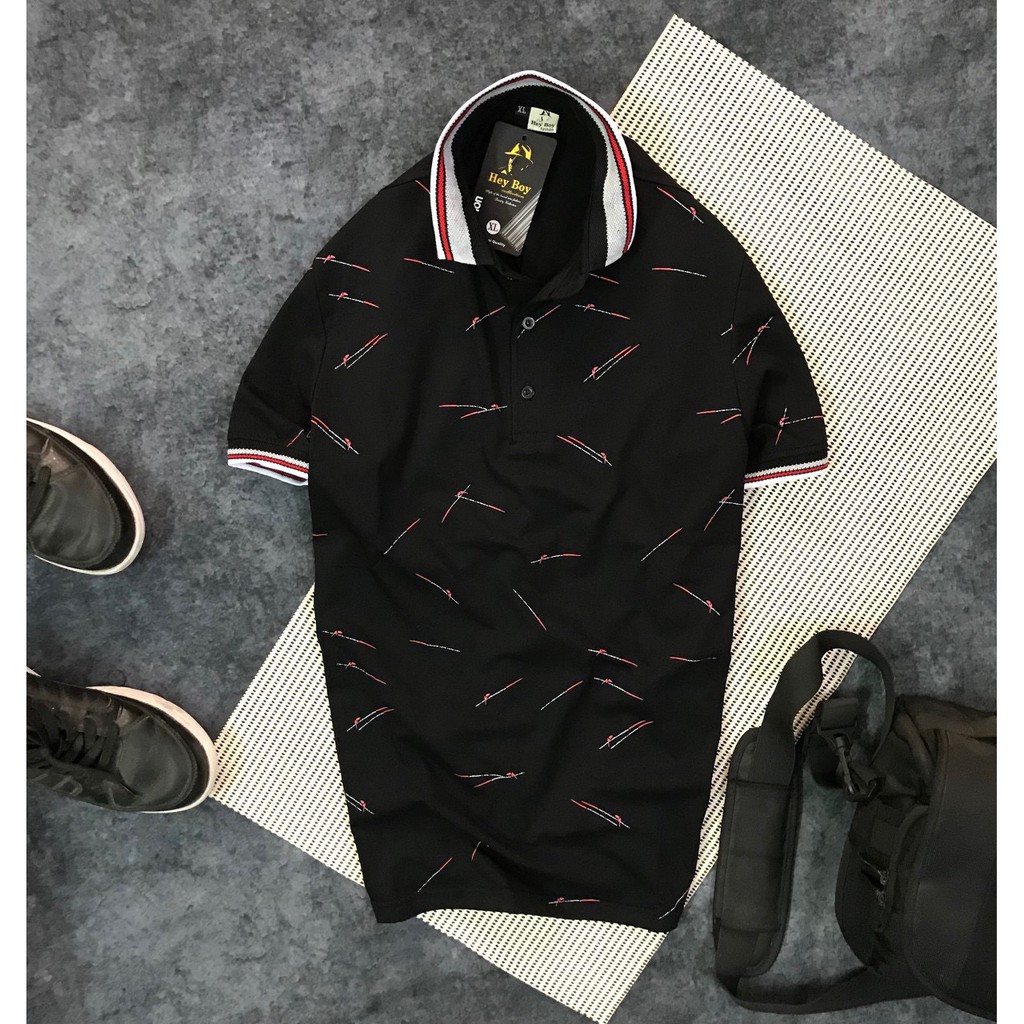 Áo thun nam Havis Hey Boy tay ngắn họa tiết vết xước cao cấp thun đẹp AXK084 | BigBuy360 - bigbuy360.vn