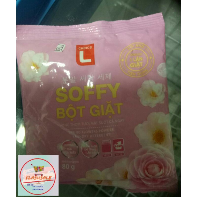 Bột giặt gói Mini Soffy 80g