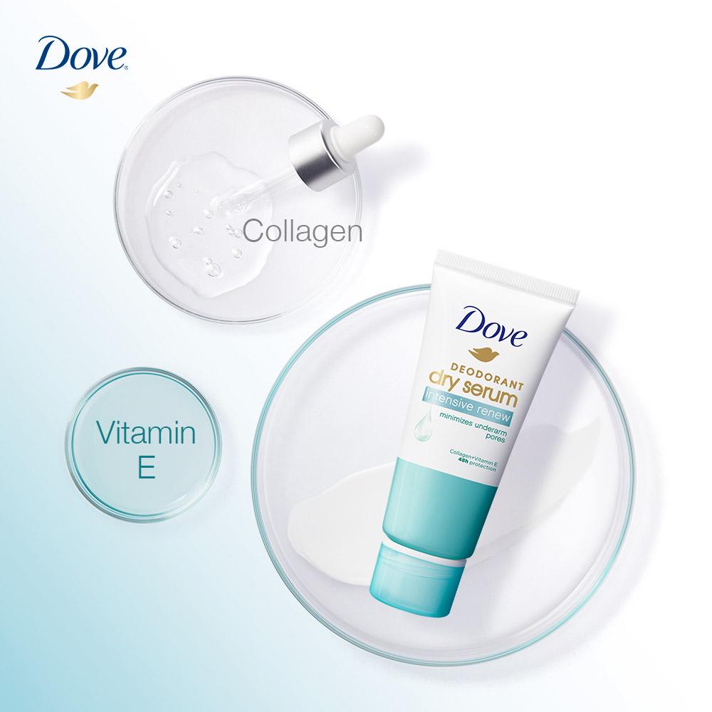 [Mã FMCGMALL -8% đơn 250K] Kem khử mùi Dove tinh chất serum dành cho nữ dưỡng da sáng mịn &amp; đều màu, 50ml