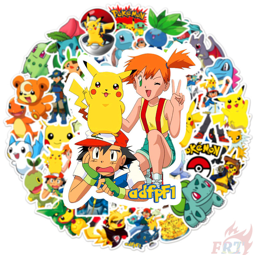 ❉ Pokemon Go - Series 06 Anime Kawaii Pocket Monster Stickers ❉ 50Pcs/Set DIY Fashion Mixed Luggage Laptop Skateboard Doodle Decals Stickers