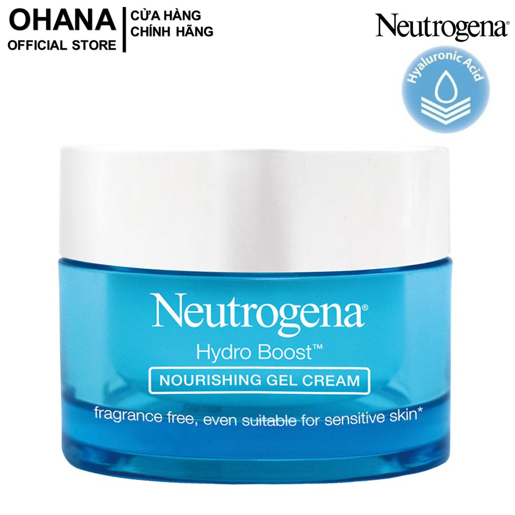 Kem Dưỡng Ẩm Cấp Nước Neutrogena Hydro Boost Nourishing Gel Cream Fullsize 50g (Dành Cho Da Khô)