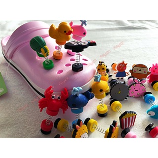 Miếng jibbitz Lò xo gắn dép lỗ