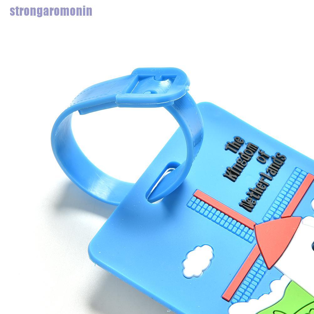 Thẻ treo hành lý ghi thông tin liên lạc xinh xắn