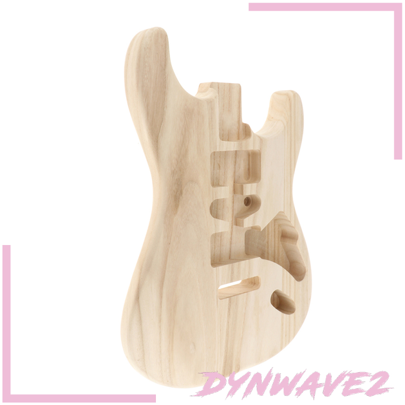 [DYNWAVE2]Sycamore Electric Guitar Replacement Unfinished Body Barrel for ST Guitar