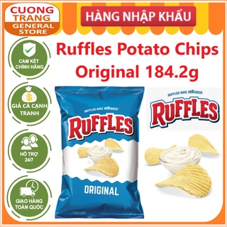 Bánh snack ruffles potato chips original 184.2g
