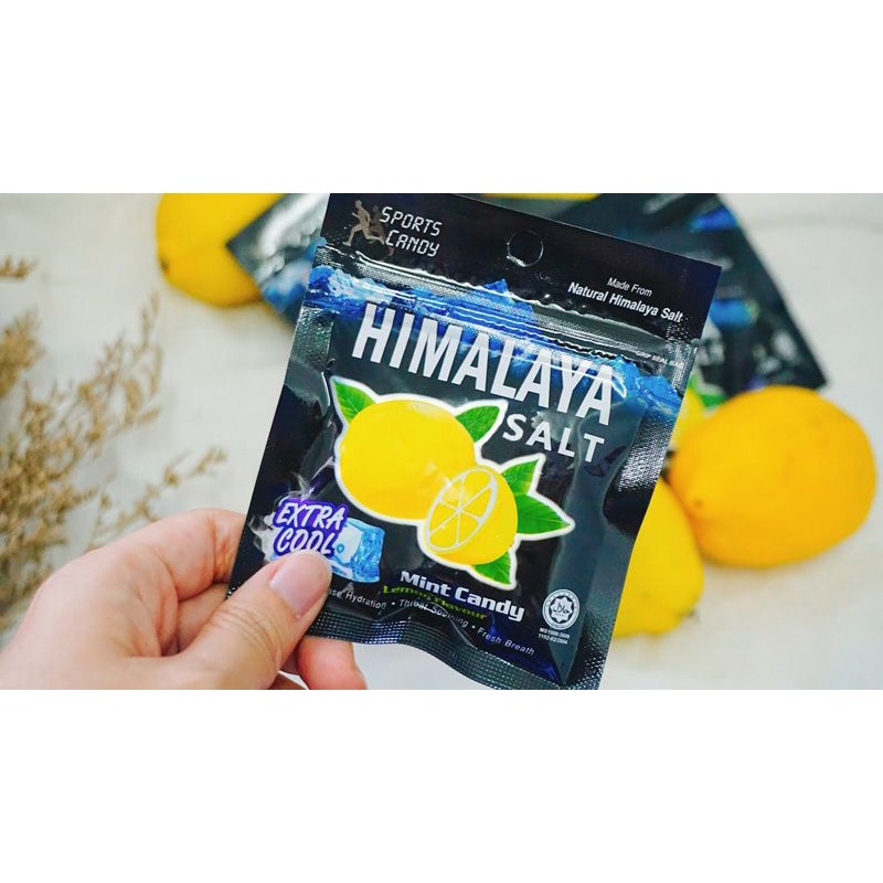 Kẹo bạc hà chanh muối Himalaya Salt - Gói 15g