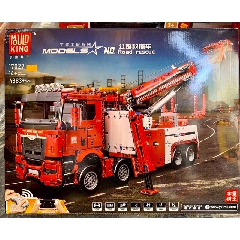 Lắp ráp nonlego Technic - Mould king 17027
