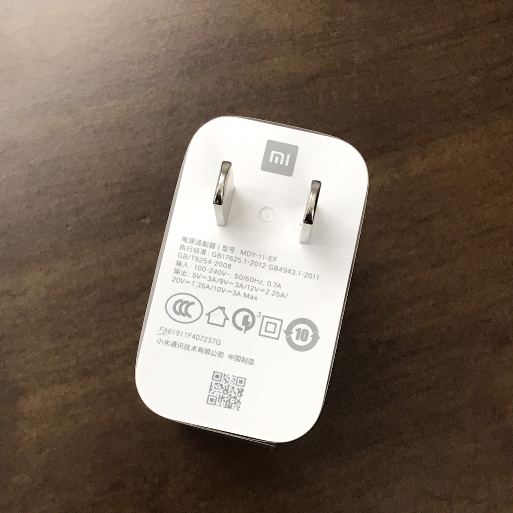 Bộ sạc nhanh QC 4.0 - 30W chính hãng Xiaomi - Bảo hành 3 tháng