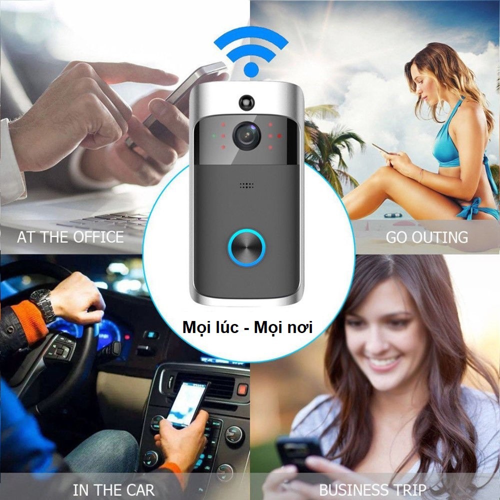 Chuông cửa không dây thông minh thế hệ mới X Smart Home - Wireless Doorbell