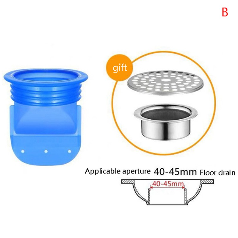 Nắp Đậy Cống Thoát Nước Bồn Rửa Chén / Phòng Tắm Chống Mùi Hôi