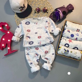 Combo 3 bộ nỉ bông
