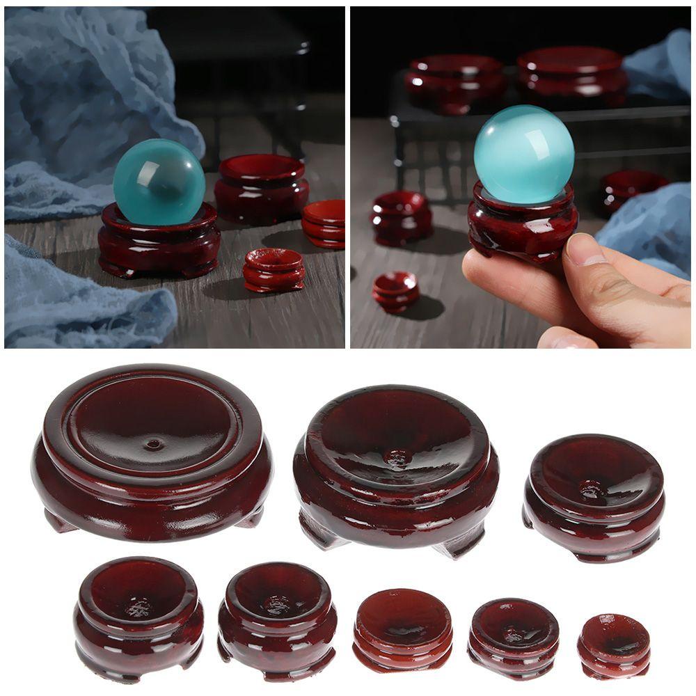 LEISURE Giá Đỡ Quả Cầu Pha Lê Dùng Trang Trí Nhà Cửa Phong Cách Retro