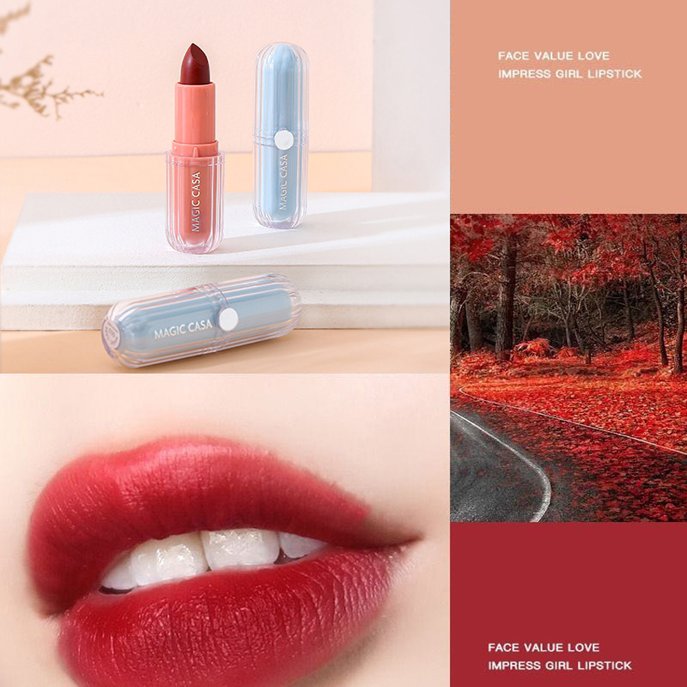 [Hàng mới về] Son lì kháng nước lên màu tự nhiên thời trang cho nữ | BigBuy360 - bigbuy360.vn