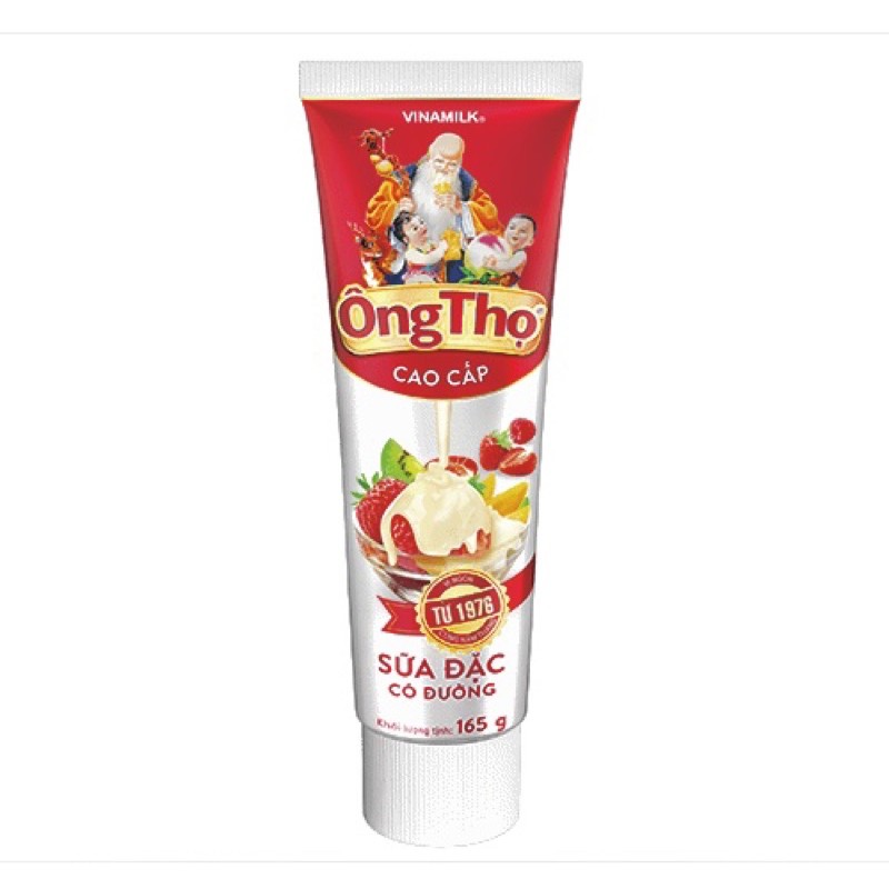 SỮA ĐẶC ÔNG THỌ DẠNG TUÝP 165G - SIÊU HOT