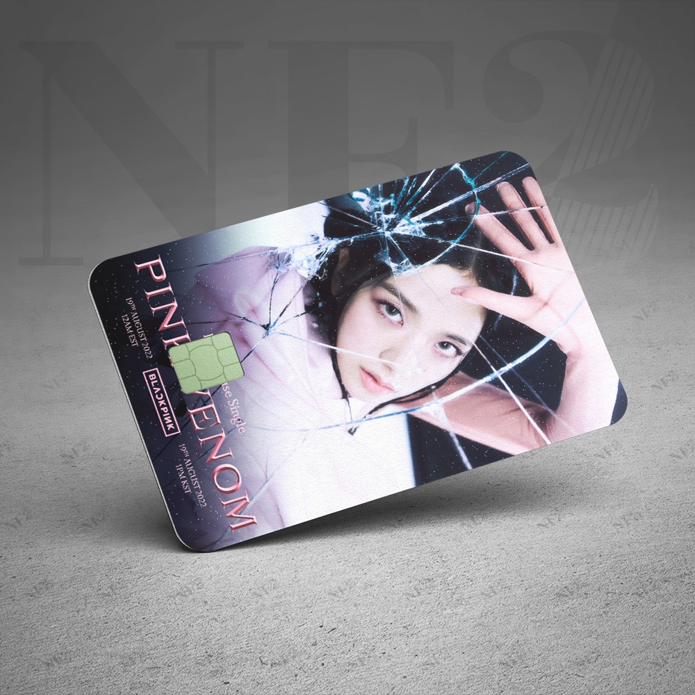 PINK VENOM CARD - Decal Sticker Thẻ ATM  Miếng Dán Trang Trí NF2 Cards