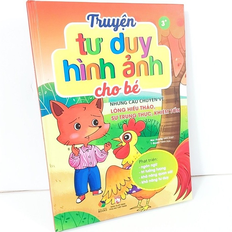 Sách-Truyện tư duy hình ảnh cho bé 3 cuốn(dành cho bé 3+)