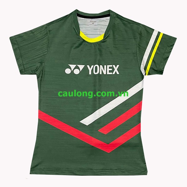 Áo Cầu Lông Nam Nữ Cổ Tròn Yonex 7837 Xanh Vẹt