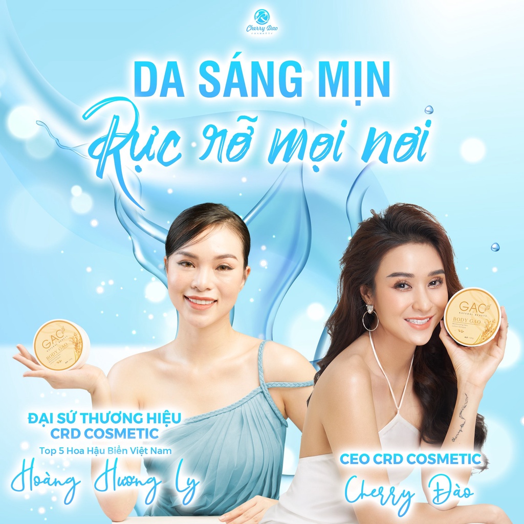 Kem dưỡng trắng body Gạo Natural - Dưỡng trắng da toàn thân Gạo  - kem body trắng da an toàn