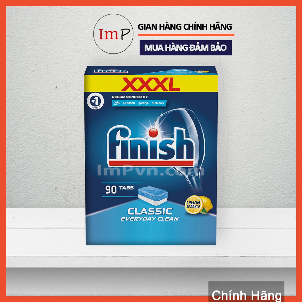 [TRỢ GIÁ THƯƠNG HIỆU] Viên rửa bát Finish Classic 110 viên