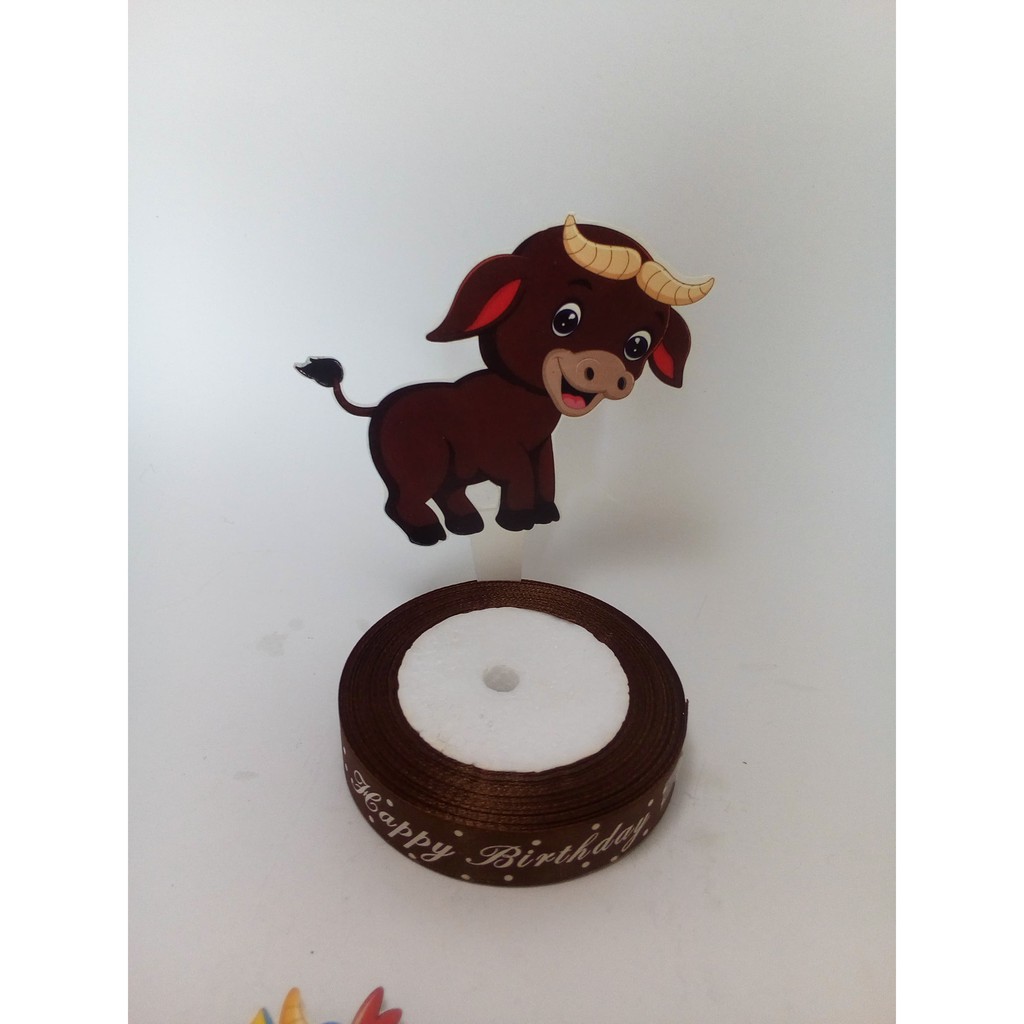 Phụ kiện trang trí bánh sinh nhật hình 12 con giáp