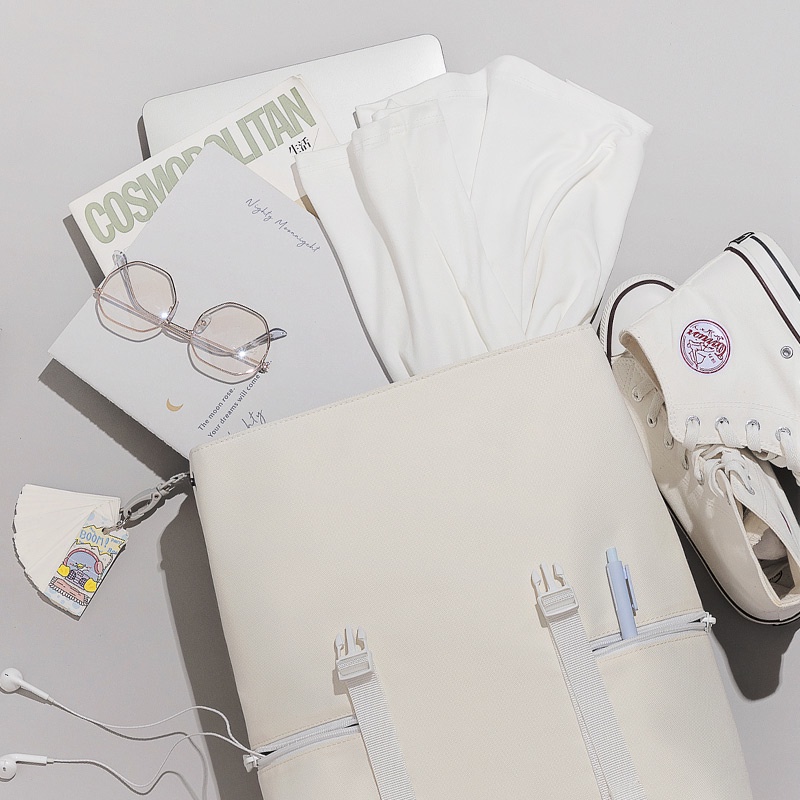 MAH Siro Ba lô đi học xu hướng thời trang túi chống nước ba lô máy tính xách tay 14 inch