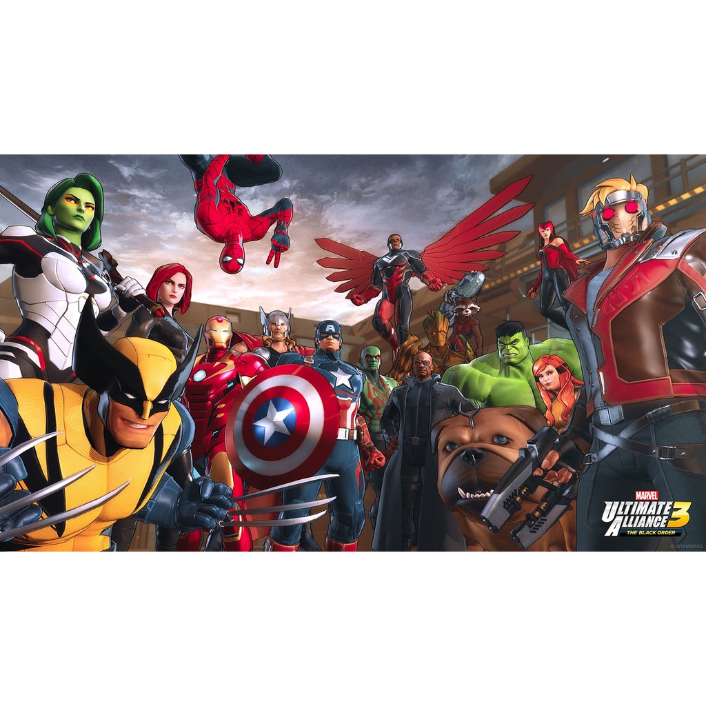 Game Nintendo Switch : Marvel Ultimate Alliance 3 Hệ US
