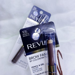 Chì kẻ mày hai đầu Revlon Brow Fantasy Pencil & Gel (Mỹ) 5.0