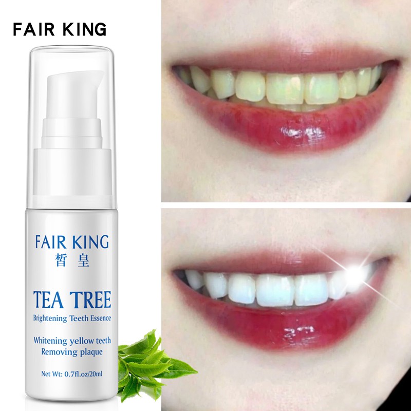 Tinh chất làm trắng răng FAIR KING chiết xuất cây trà loại bỏ vết bẩn mảng bám