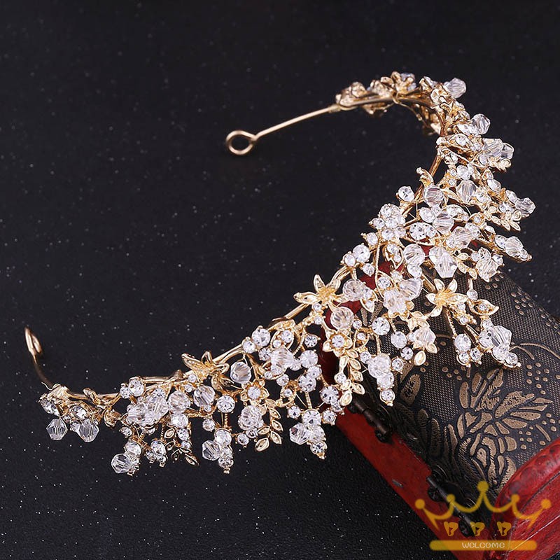 Vương miện cô dâu thiết kế sang trọng thanh lịch