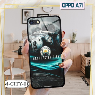 Ốp đội bóng oppo a71 - lưng kính cường lực
