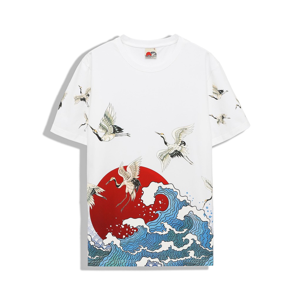 Áo Thun Nam CổTròn INF In Biển Cò,Vải Cotton Co Giãn Form Regular AT010571 ,SOMEHOW