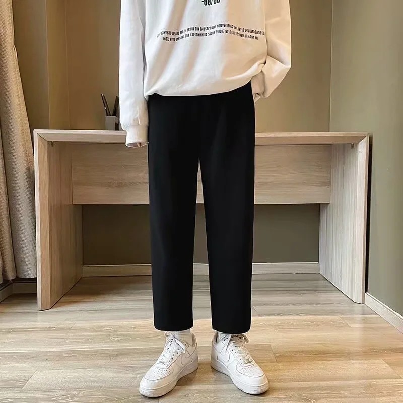 Quần thể thao dáng dài ống rộng thời trang năng động 2021 size S-3Xl cho nam