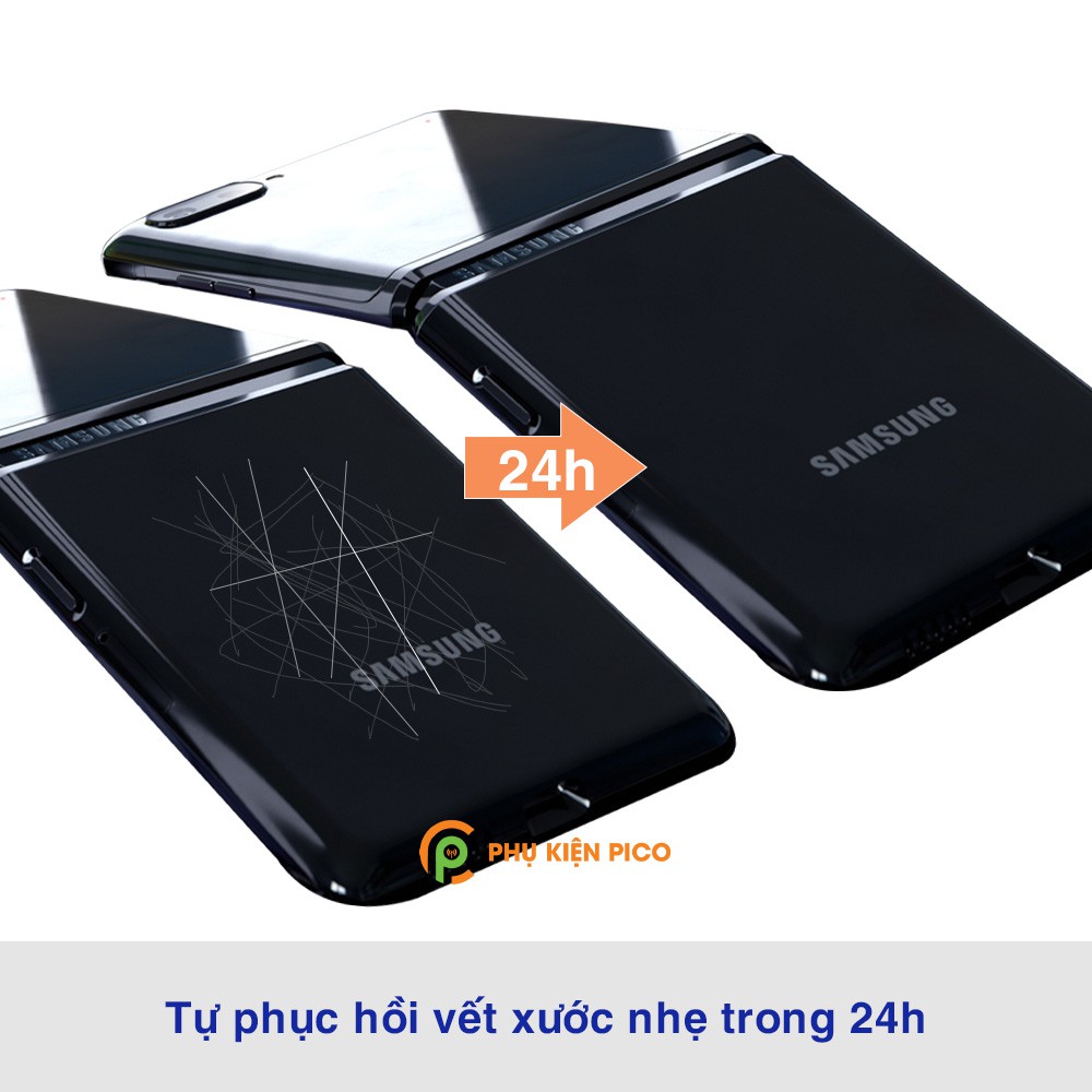 Dán lưng Samsung Z Flip full mặt lưng trong suốt PPF tự phục hồi vết xước - Dán dẻo Samsung Galaxy Z Flip