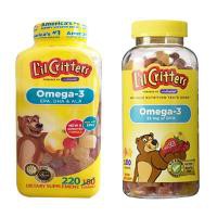 Kẹo Dẻo L'il Critters Omega-3 DHA Gummy Fish Bổ Sung Vitamin Cho Bé 220 viên