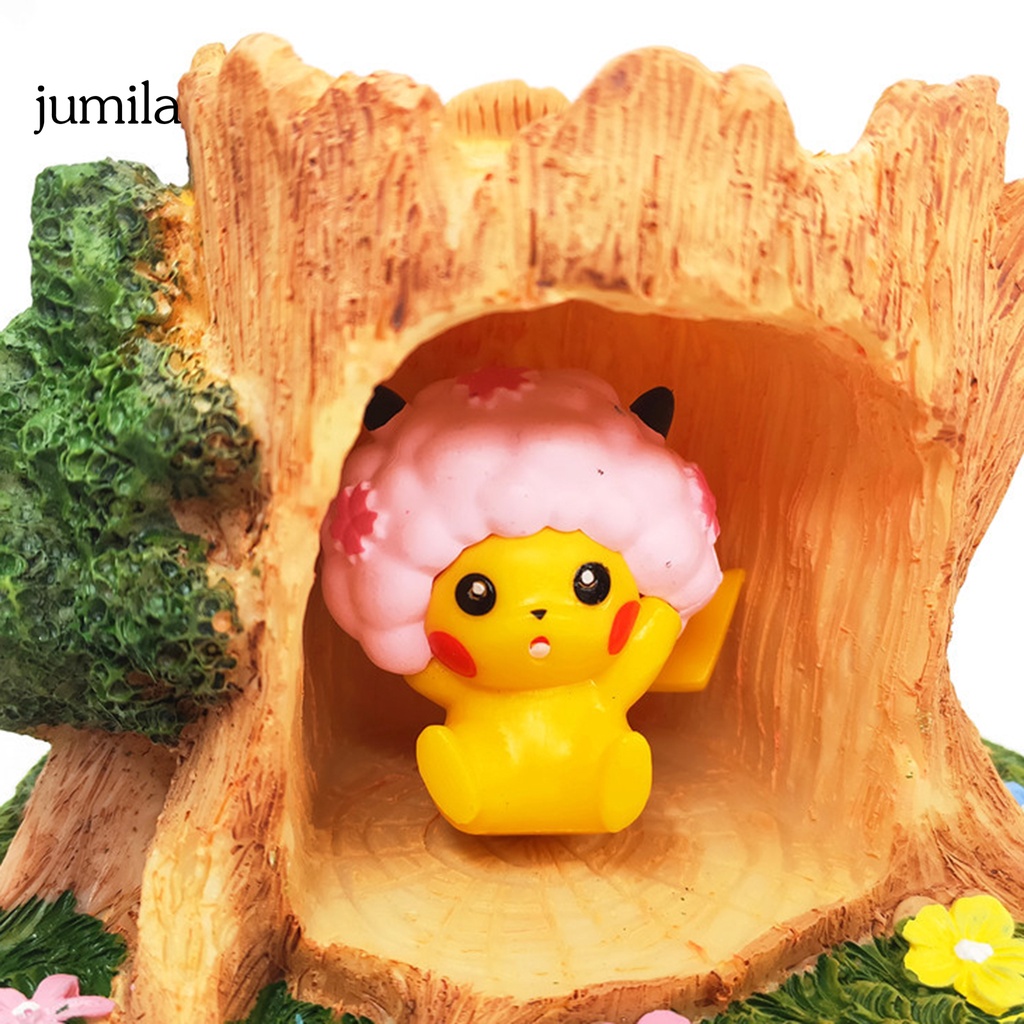 Bộ 9 Đồ trang trí Pikachu hoạt hình để bàn trang trí